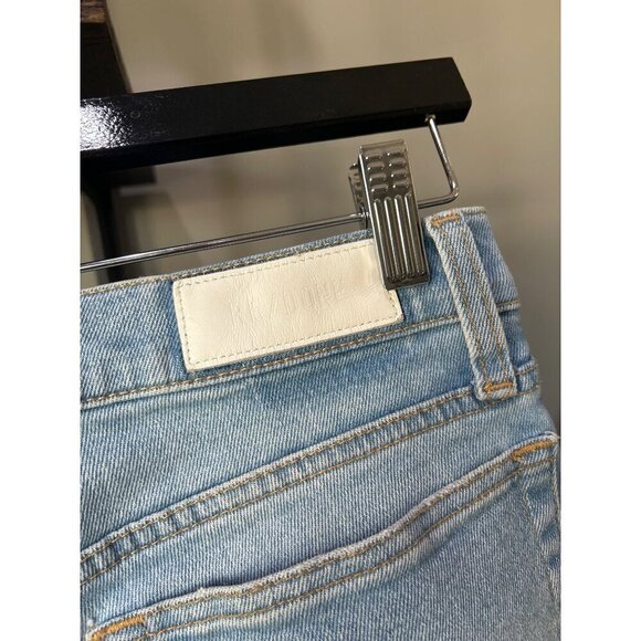 RE/DONE Originals 90s Mid Rise Ankle Crop Blue Womens Size 26 - Picture 9 of 11